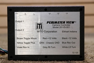 USED PERIMETER VIEW 20-VS-001 CAMERA CONTROLLER